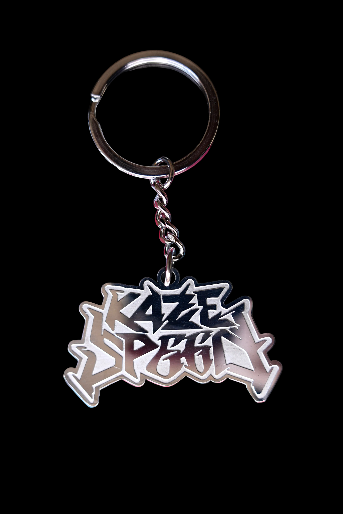 Kaze Speed Stainless Steel Keychain